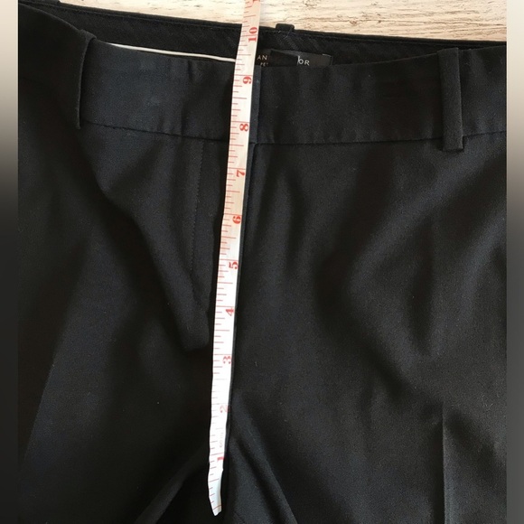 Ann Taylor Devin Black Trouser Dress Pants 8P - Picture 6 of 11
